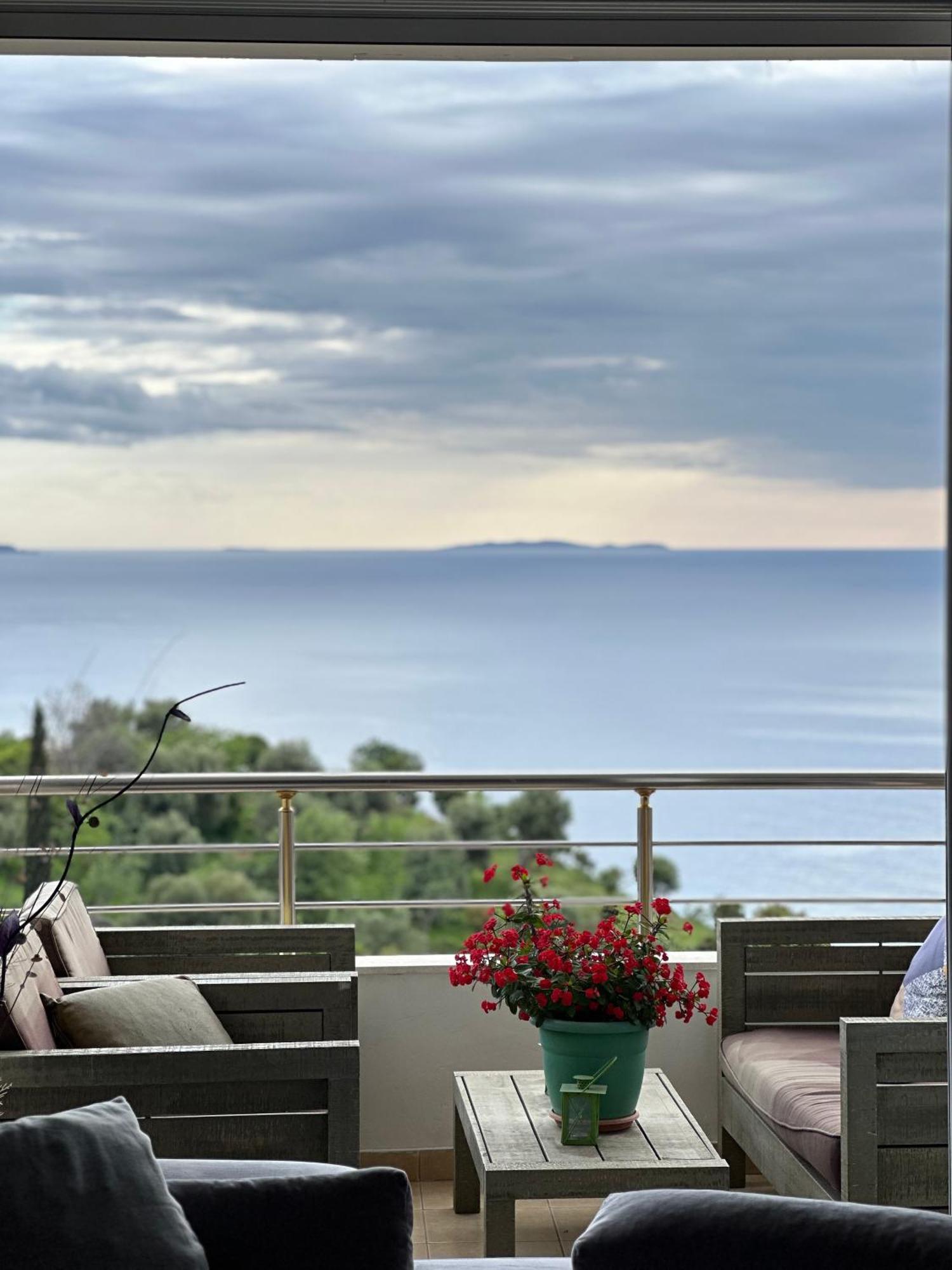 Selami Sea View Apartments Lukovë Eksteriør bilde